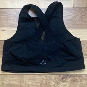 Beyond Yoga Black High Neck Sports Bra